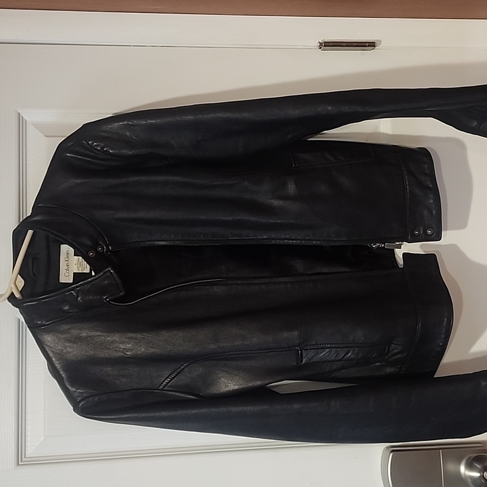 Leather jacket